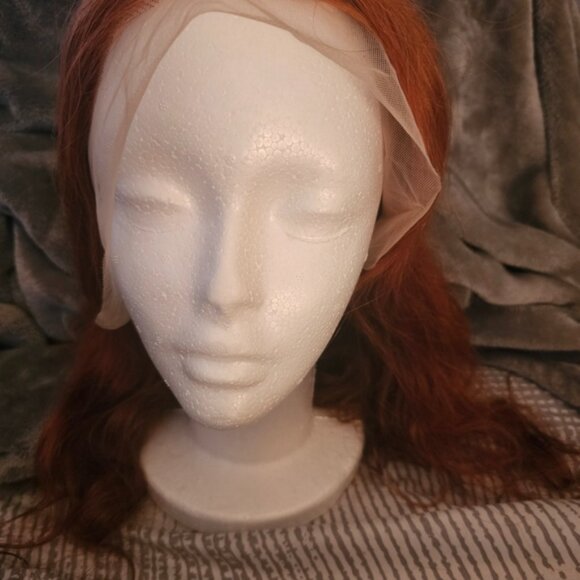 Auburn Lace Front Wig - Picture 2 of 4